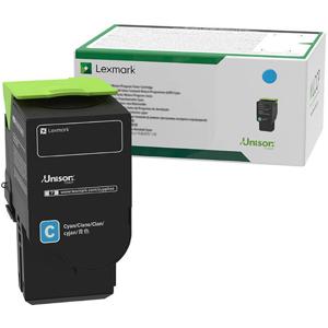 Lexmark Recycling toner C2425 C2535 MC2425 MC2535 MC2640 C242XC0 Origineel Cyaan 3500 bladzijden