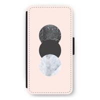 Marmeren cirkels: iPhone 11 Flip Hoesje