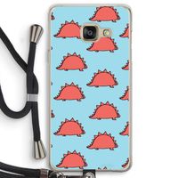 Dinosawrr: Samsung Galaxy A3 (2016) Transparant Hoesje met koord