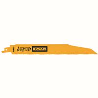 DeWalt Accessoires Reciprozaagblad BiM 203x2,4-4,6 Hout/Metaal - S3456XF - DT2490-QZ DeWalt Accessoires Reciprozaagblad BiM 203x2,4-4,6 Hout/Metaal - S3456XF - DT2490-QZ