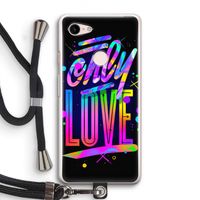 Only Love: Pixel 3 Transparant Hoesje met koord
