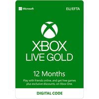 Xbox Live 12 Maanden Gold Membership - Digitale code - thumbnail
