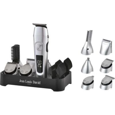 6-in-1 tondeuse - JEAN LOUIS DAVID - JLD ULTIMATE TRIMMER - 6 verwisselbare koppen - 120 minuten batterijduur 6-in-1 tondeuse - JEAN LOUIS DAVID - JLD ULTIMATE TRIMMER - 6 verwisselbare koppen - 120 minuten batterijduur