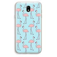 Anything Flamingoes: Samsung Galaxy J7 (2017) Transparant Hoesje