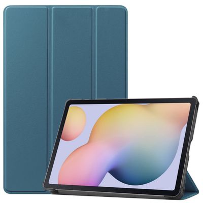 3-Vouw sleepcover hoes - Samsung Galaxy Tab S7 / Tab S8 - Groen