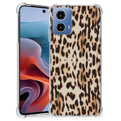Motorola Moto G34 Case Anti-shock Leopard Motorola Moto G34 Case Anti-shock Leopard