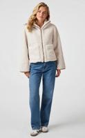 Neo Noir Effa Teddy Jacket Yvory
