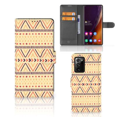 Samsung Galaxy Note20 Ultra | Telefoon Hoesje | Aztec Yellow