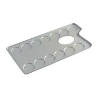 Talens Palet metaal Rechthoekig 10,6x20cm