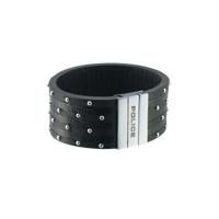 Armband Heren Police PJ21872BLB011 Leer 18 cm