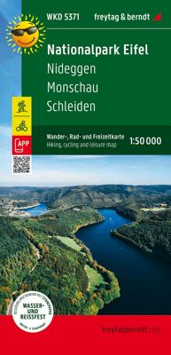 Wandelkaart 5371 Nationalpark Eifel | Freytag & Berndt