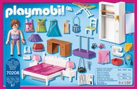 Playmobil Dollhouse Slaapkamer met Mode Ontwerphoek 70208 - thumbnail