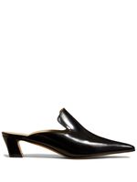 KHAITE mules The Marfa en cuir - Noir