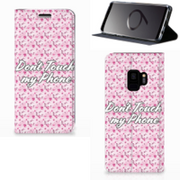 Samsung Galaxy S9 Design Case Flowers Pink DTMP - thumbnail