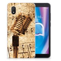 Alcatel 1B (2020) | Siliconen hoesje | met foto Bladmuziek
