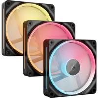 Corsair LX120-R RGB iC PC-ventilator Zwart (b x h x d) 120 x 120 x 20 mm