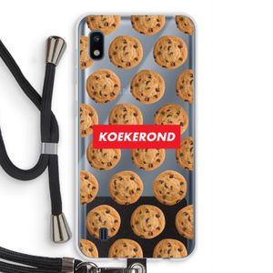 Koekerond: Samsung Galaxy A10 Transparant Hoesje met koord