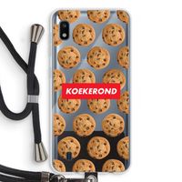Koekerond: Samsung Galaxy A10 Transparant Hoesje met koord