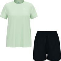Odlo Zeroweight Shirt 2in1 Short Set Dames