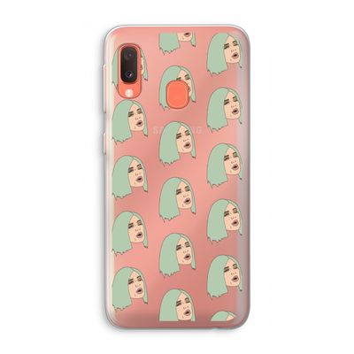 King Kylie: Samsung Galaxy A20e Transparant Hoesje