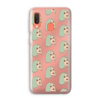 King Kylie: Samsung Galaxy A20e Transparant Hoesje