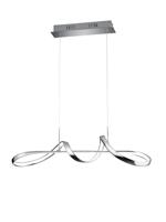 Trio Led hanglamp Perugia chroom R37091106