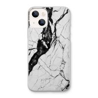 Witte marmer 2: iPhone 13 mini Transparant Hoesje