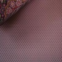 Pip Studio Thousand Leaves Hoeslaken Mauve-Lits-jumeaux (180x200 cm) - thumbnail