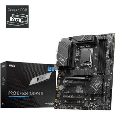 Moederbord Intel MSI PRO B760-P DDR4 II