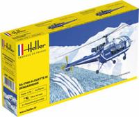 Heller 80286 SA 316 Alouette III Gendarmerie Bouwpakket Schaal 1:72 Heller 80286 SA 316 Alouette III Gendarmerie Bouwpakket Schaal 1:72