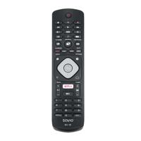 Savio RC-10 afstandsbediening IR Draadloos TV Drukknopen
