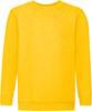 Fruit Of The Loom F324NK Kids´ Classic Set-In Sweat - Sunflower - 104