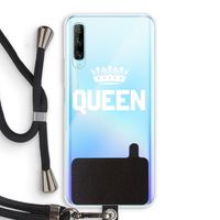 Queen zwart: Huawei P Smart Pro Transparant Hoesje met koord