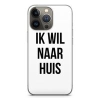 Ik wil naar huis: iPhone 13 Pro Transparant Hoesje