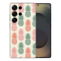 TPU Hoesje Samsung Galaxy S25 Ultra - Ananas Backcover TPU Hoesje Samsung Galaxy S25 Ultra - Ananas Backcover