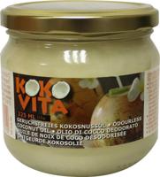 Kokovita Kokosolie geurloos in glas bio