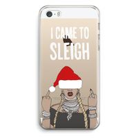 Came To Sleigh: iPhone 5 / 5S / SE Transparant Hoesje