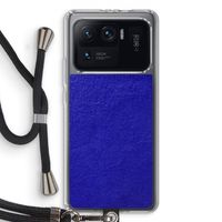 Majorelle Blue: Xiaomi Mi 11 Ultra Transparant Hoesje met koord