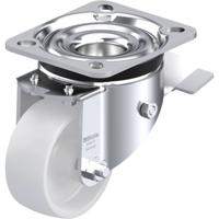 Blickle LK-PO 75G-ST Zwenkwiel met rem Wieldiameter: 75 mm Draagvermogen (max.): 200 kg 1 stuk(s)