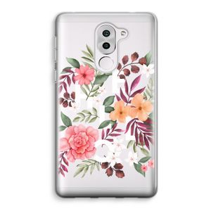 Hello in flowers: Honor 6X Transparant Hoesje