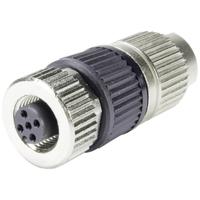 Harting 21 03 212 2400 Sensor/actuator connector, niet geassembleerd M12 Aantal polen (sensoren): 3 Bus, recht 1 stuk(s)