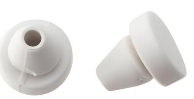 Aanslagdop kozijn bv2 3.5mm wit - Deltafix