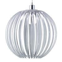 Trio Moderne Hanglamp Tressi 40cm transparant 304100100 - thumbnail