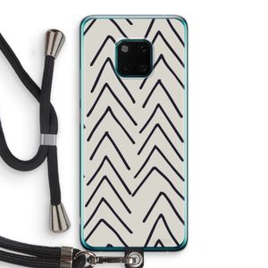 Marrakech Arrows: Huawei Mate 20 Pro Transparant Hoesje met koord