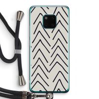 Marrakech Arrows: Huawei Mate 20 Pro Transparant Hoesje met koord