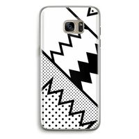 Pop Art #5: Samsung Galaxy S7 Edge Transparant Hoesje