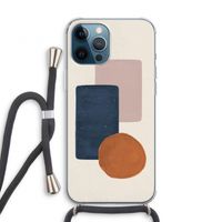 Geo #3: iPhone 12 Pro Transparant Hoesje met koord