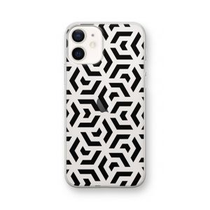 Crazy pattern: iPhone 12 Transparant Hoesje