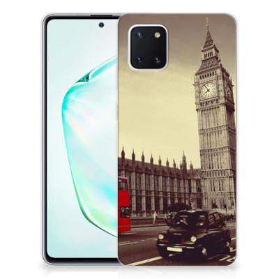 Samsung Galaxy Note 10 Lite | Silliconen Back Cover | Londen