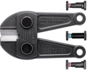 Knipex Reservekop voor 71 72 760 compleet met schroeven - 7179760
